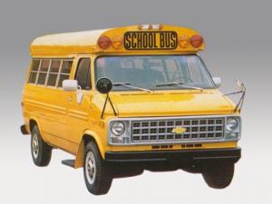 Chevrolet G-20 School Bus Fortivan by Coach and Equipment 1981 года